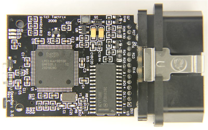 J2534 Tactrix OpenPort PCB